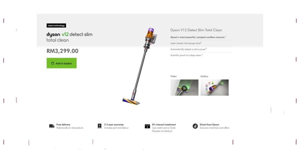 6.1 price 1080P V2 LASER Vacuum %E2%9A%A1 5 Reasons to get the Dyson V12 Detect Slim Total Clean.mp400015