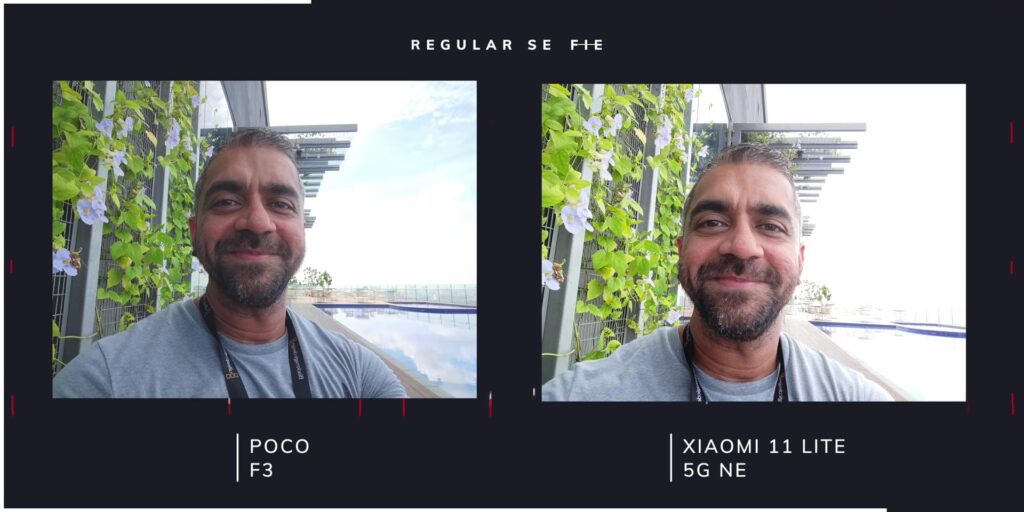 3.19 regular selfie 1080p Poco F3 Vs Xiaomi 11 Lite 5G NE.mp400037
