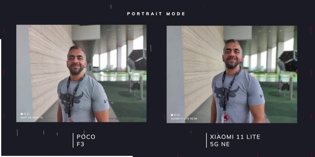3.10 portrait mode 1080p Poco F3 Vs Xiaomi 11 Lite 5G NE.mp400027