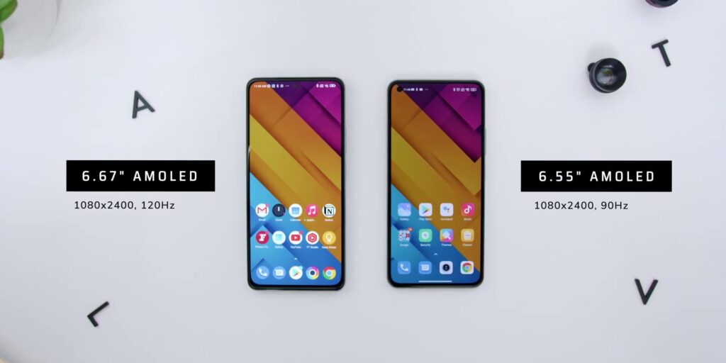 2.1 display spec 1080p Poco F3 Vs Xiaomi 11 Lite 5G NE.mp400012