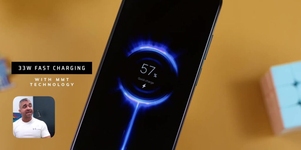 5.4 33w fast charging