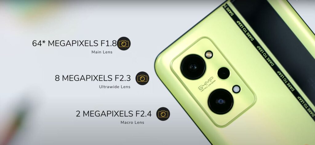 realme cam spec