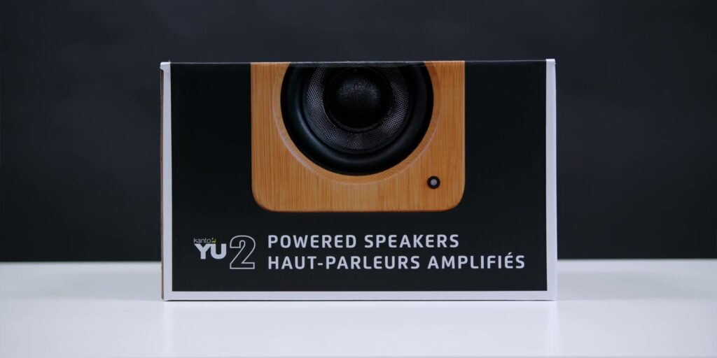Why is this minimalist speaker so GOOD? Kanto YU2: Unboxing & Review 4 2.1 box front