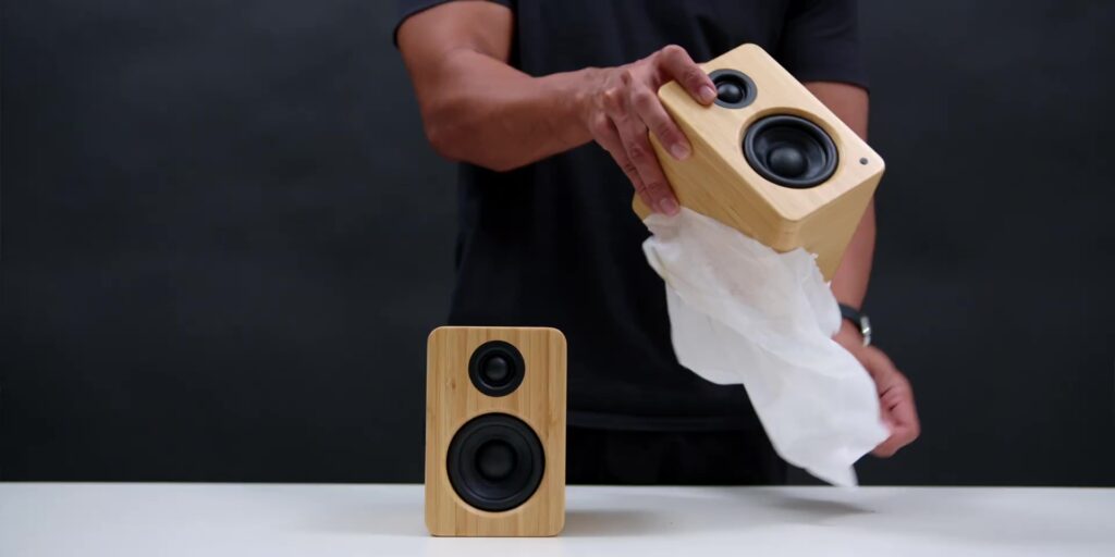 Why is this minimalist speaker so GOOD? Kanto YU2: Unboxing & Review 7 2.11 speaker itself