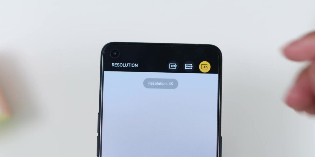 3.8 4k video record