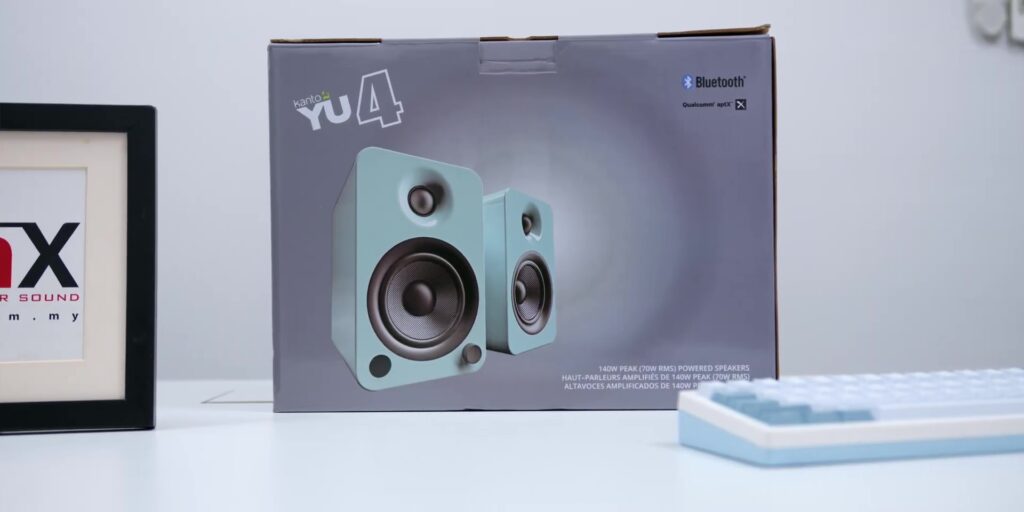 Here comes the Elder Brother! Kanto YU4 Review: Bluetooth + BIGGER Sound! 2 1.1 unboxing front