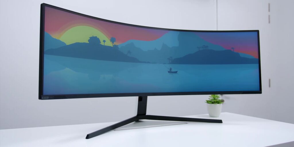 This MONSTROUS Gaming Monitor lets you see FAR and WIDE! Samsung Odyssey Neo G9 | Unboxing & First Impressions 21 3.7 big wide stand