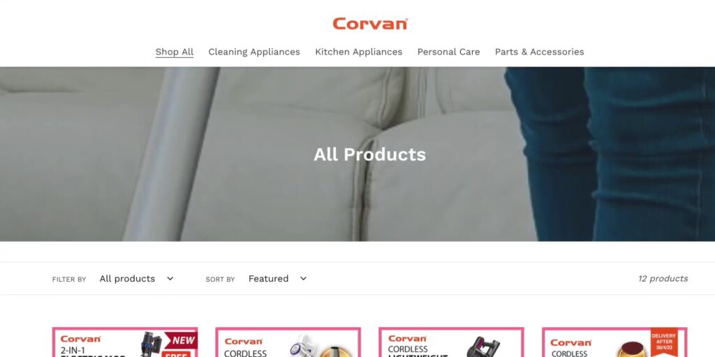 Cleaning sucks… NO MORE! Corvan K18 Cordless Vacuum Mop 33 4.1 corvan brand