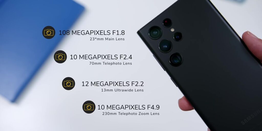 How ULTRA are the Cameras of the Samsung Galaxy S22 Ultra? 📷 2 1.1 overall cam specs