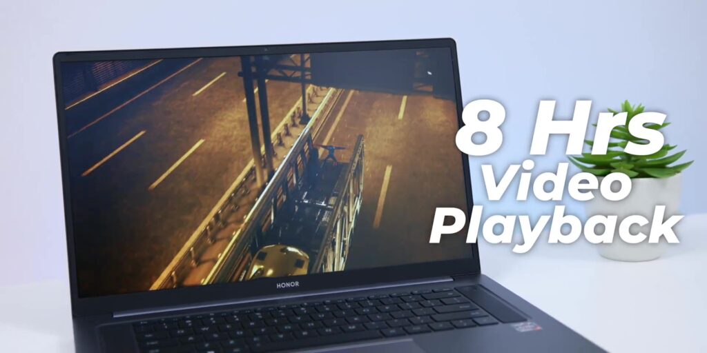 HONOR MagicBook 16 Review : This 144Hz, Powerful & Thin laptop works like MAGIC! 40 5.17 8 hr video playback