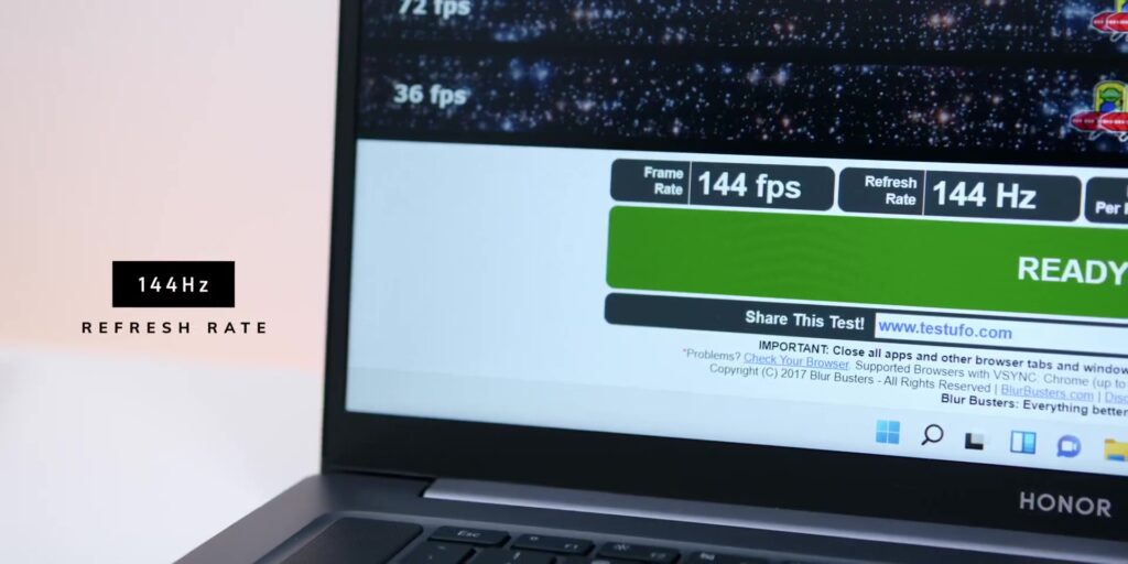 HONOR MagicBook 16 Review : This 144Hz, Powerful & Thin laptop works like MAGIC! 17 3.6 144Hz