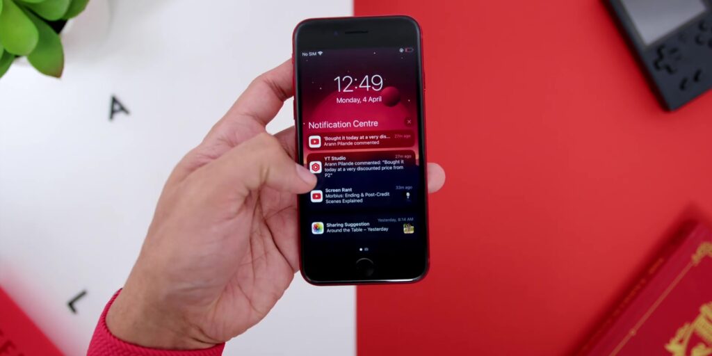 5.5 notification centre