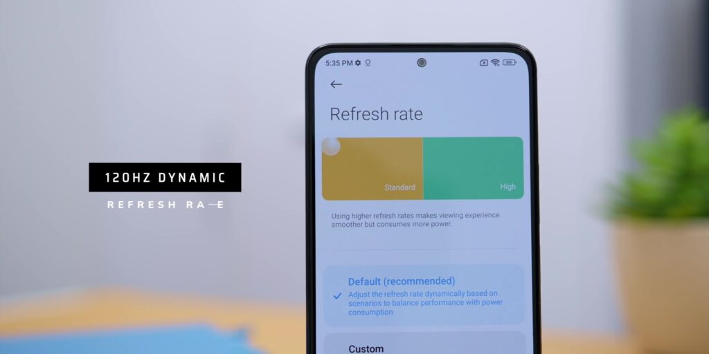 3.5 refresh rate