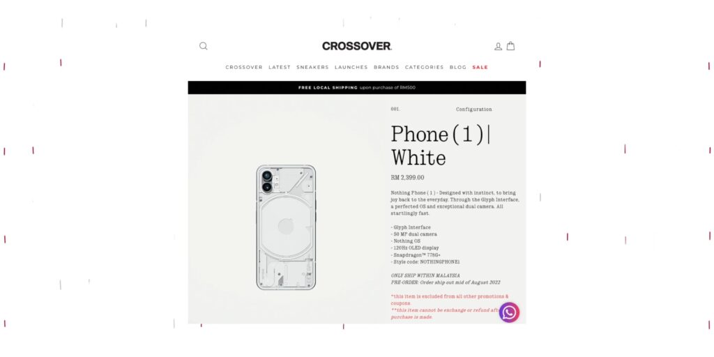 Nothing Phone 1: All or NOTHING? 33 8.2 crossover online
