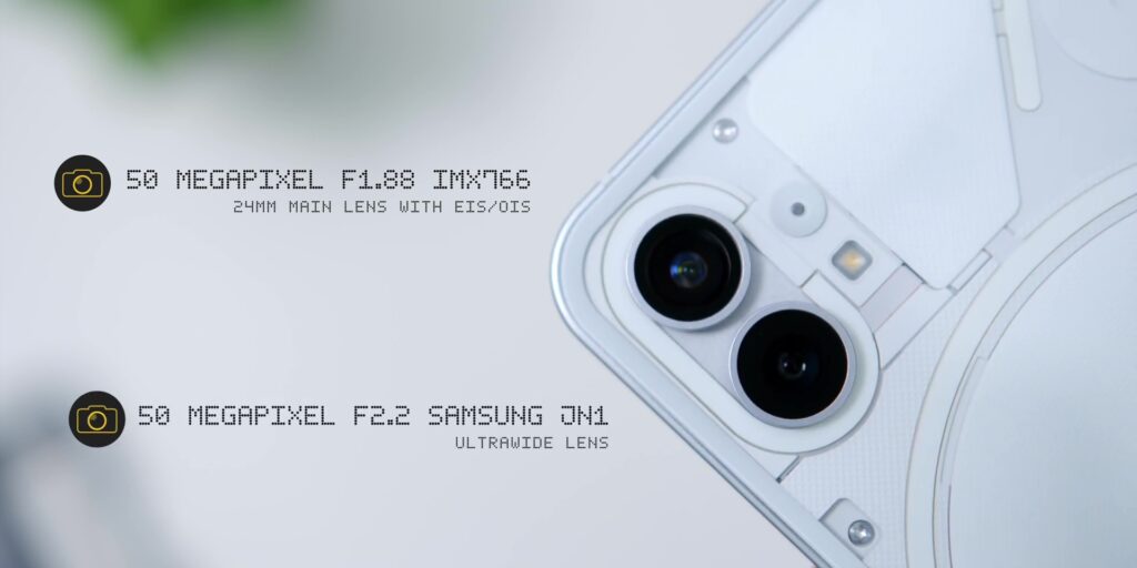 Nothing Phone 1: All or NOTHING? 22 5.1 rear cam specs