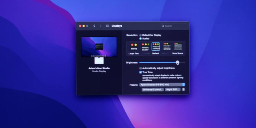 2.10 auto brightness