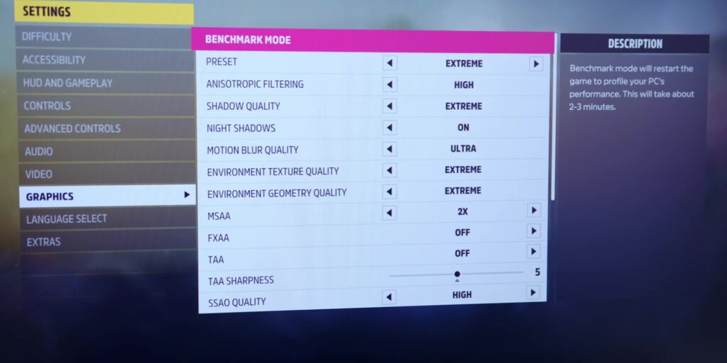 4.3 max settings