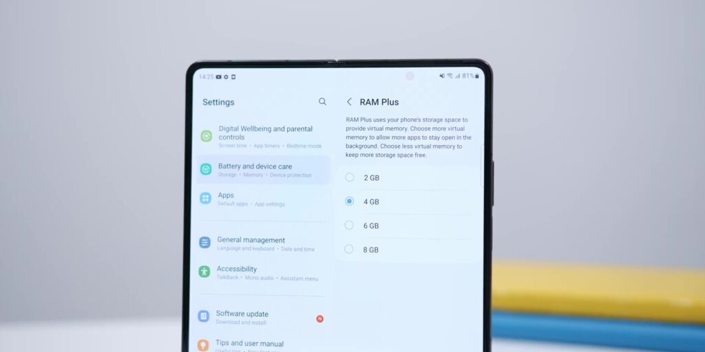 Is The Samsung Galaxy Z Fold4 Right 4 You? | Unboxing & Review 19 5.3 RAM plus