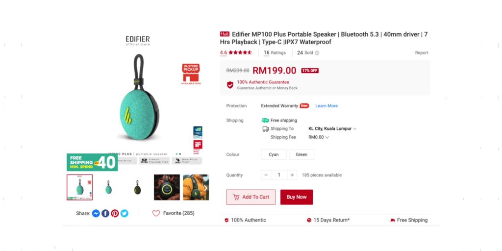 7.3 RM199