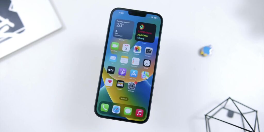 2.1 screen size