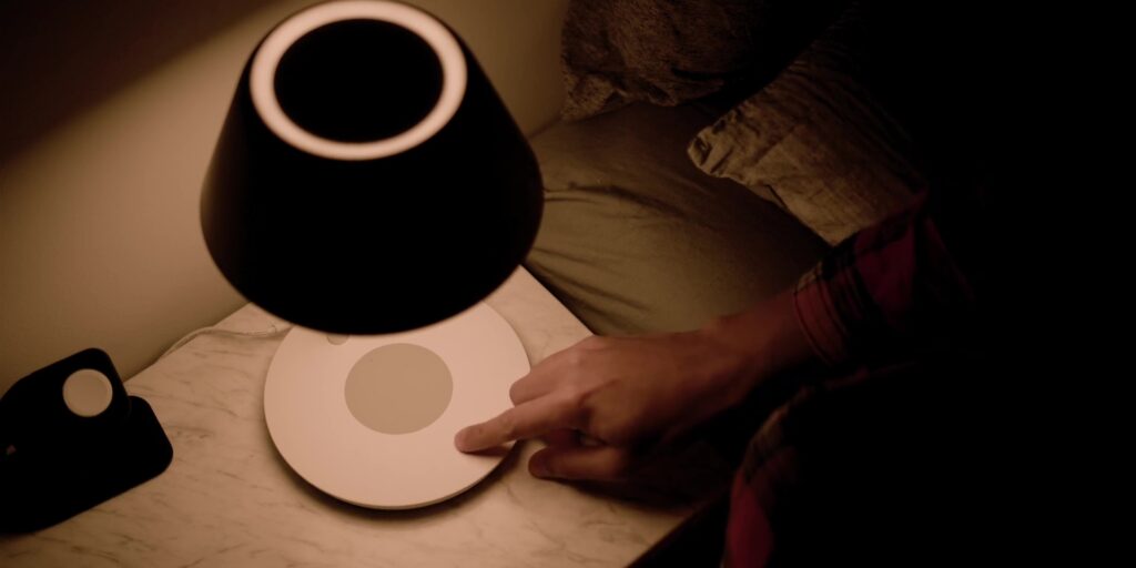 1.7 button on lamp