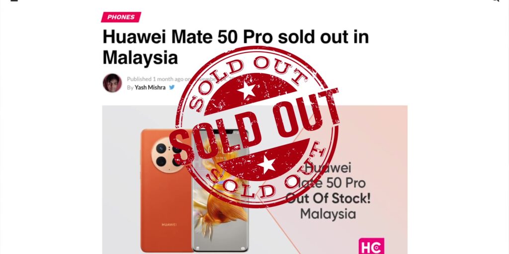 HUAWEI Mate50 Pro: Tough As F*ck & Google Apps are BACK! 1 1.1 sold out