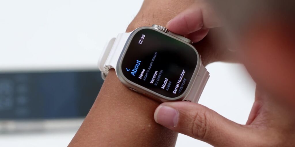 3.1 watchOS 9.1