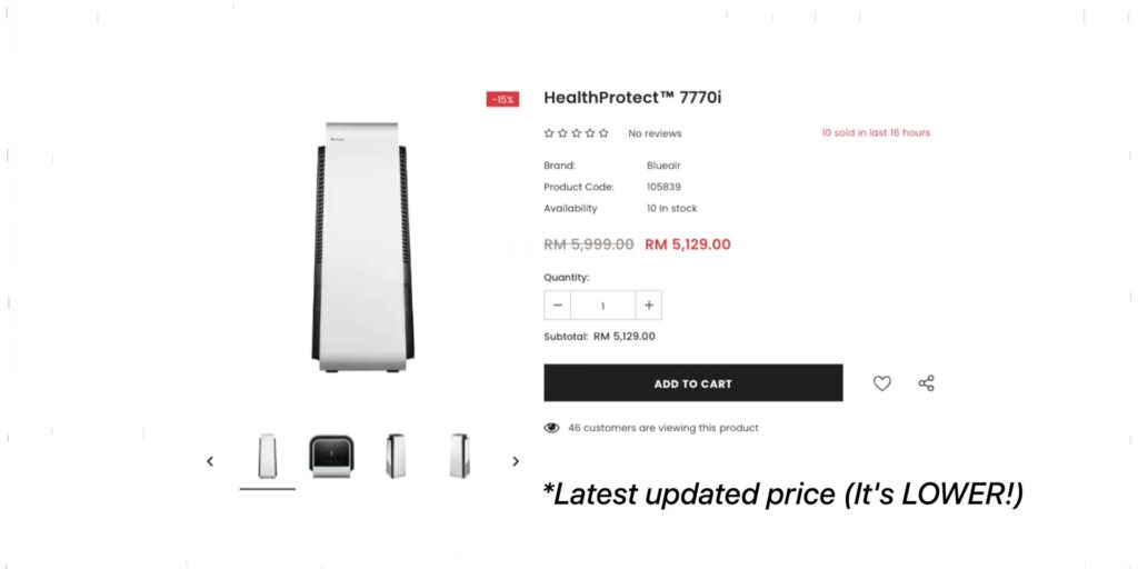Why You Should Get The “Rolls-Royce” of Air Purifiers: Blueair HealthProtect™ 7770i | 1-Month Review 34 5.2 lower price
