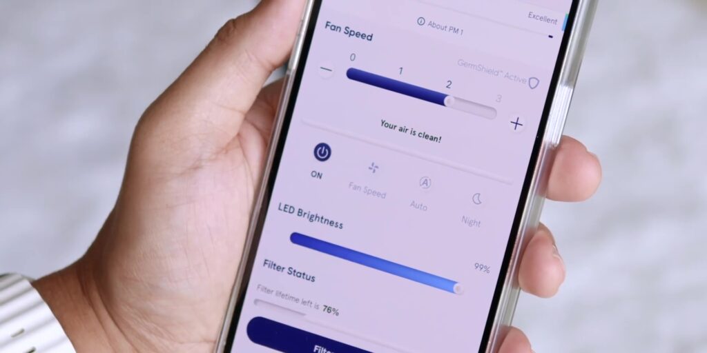 Why You Should Get The “Rolls-Royce” of Air Purifiers: Blueair HealthProtect™ 7770i | 1-Month Review 23 3.5 fan speed on off