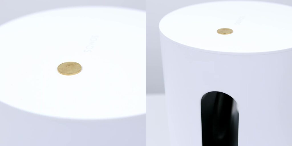 Sonos Sub Mini Review: Mini in Size, BIG in Sound! | After 1 Month 14 2.6 coin on top