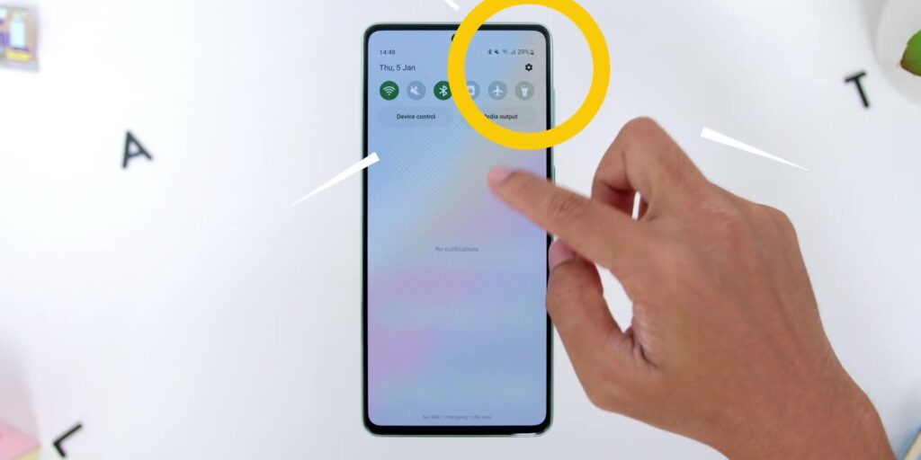 7.5 scroll down once