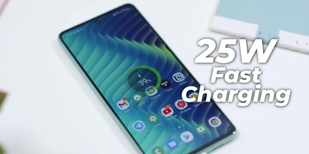 5.4 25W charging