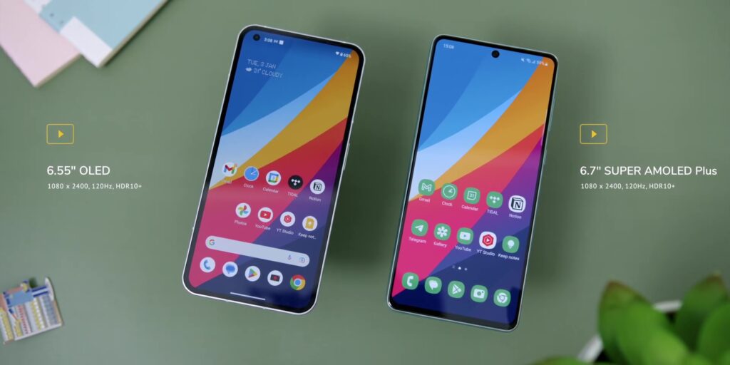 2.1 display vs