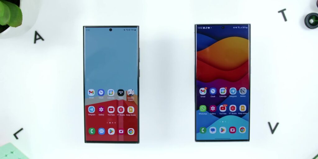 2.8 S22 vs S23 screen