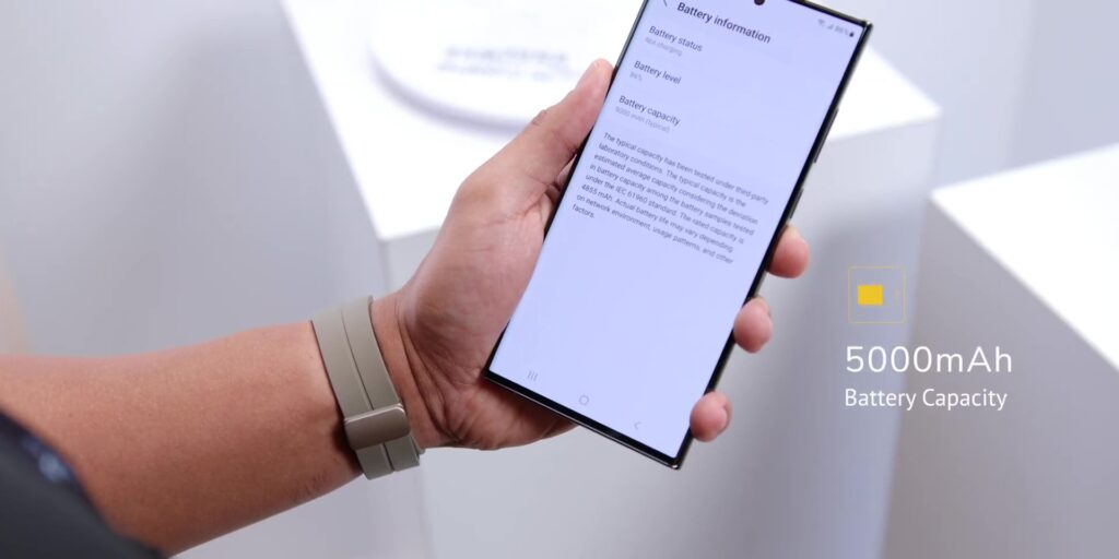 5.3 battery capacity