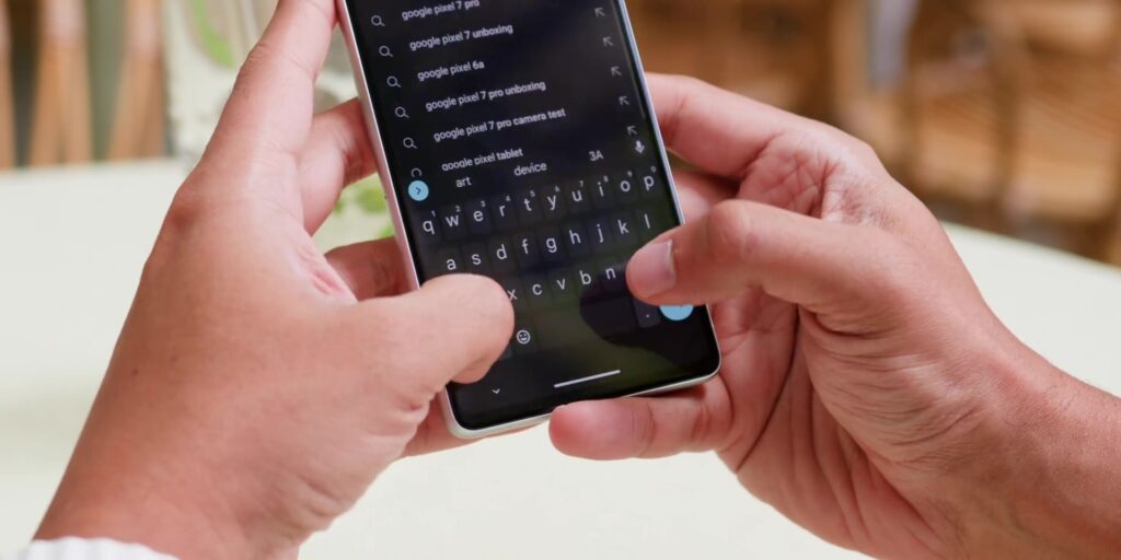 6.3 typing experience