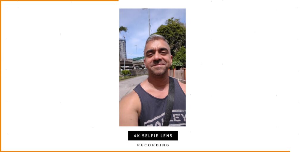 5.3 4K selfie lens