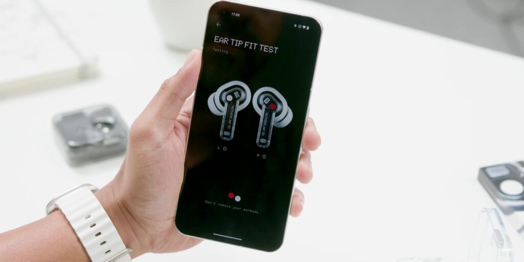 Nothing Ear (2) Review: Is (2) Better Than (1)? 🤔 41 6.3 ear tip fit test