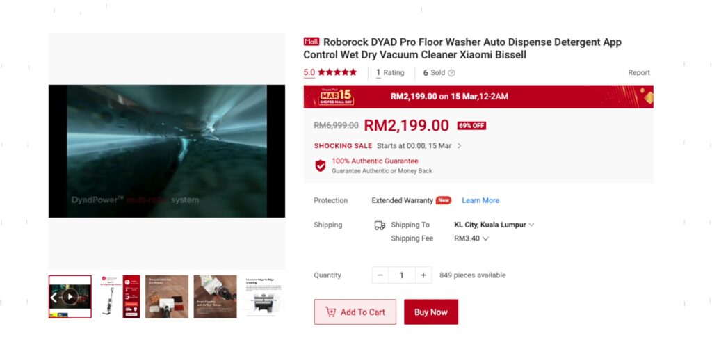 6.4 shocking sale
