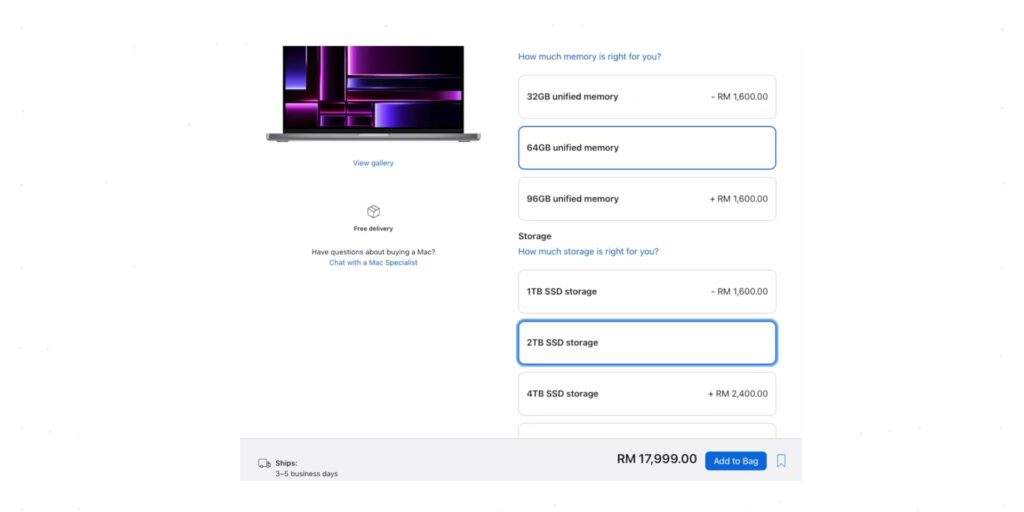 5.5 pricing options