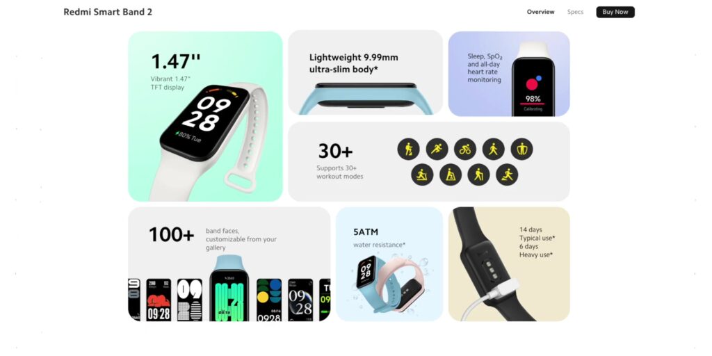 8.4 smart band 2
