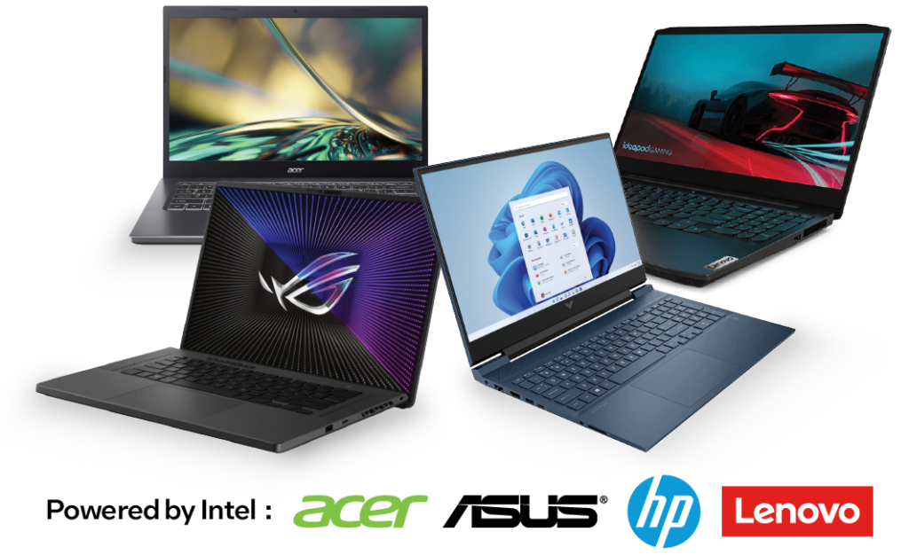 Laptop Family Assets White Word