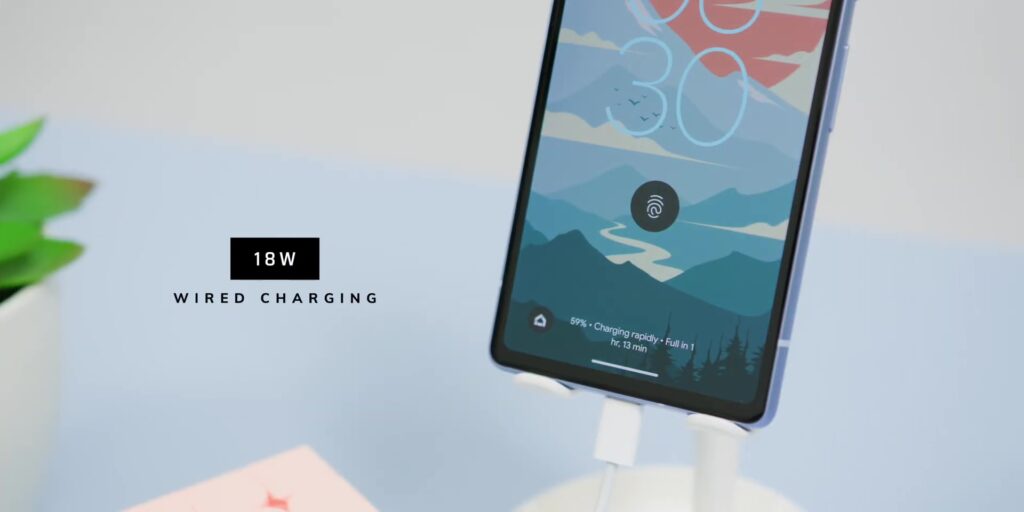 6.4 18W charging