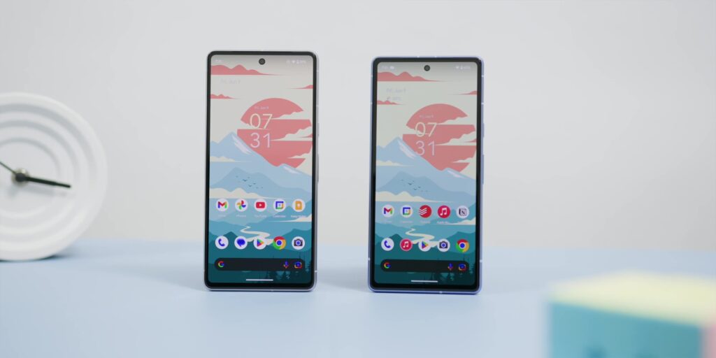 2.6 thicker bezels