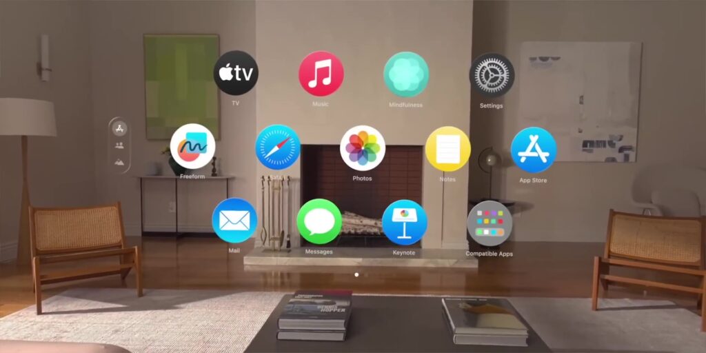 Apple’s GAME-CHANGING Announcements: All You NEED to Know During WWDC 2023! 45 8.3 vr home screen