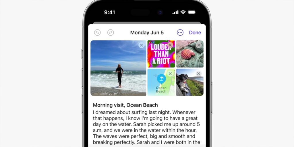 Apple’s GAME-CHANGING Announcements: All You NEED to Know During WWDC 2023! 18 3.5 journalling app