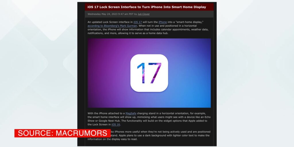 Apple WWDC23: Last-Minute Leaks! 10 2.2 lock screen widget