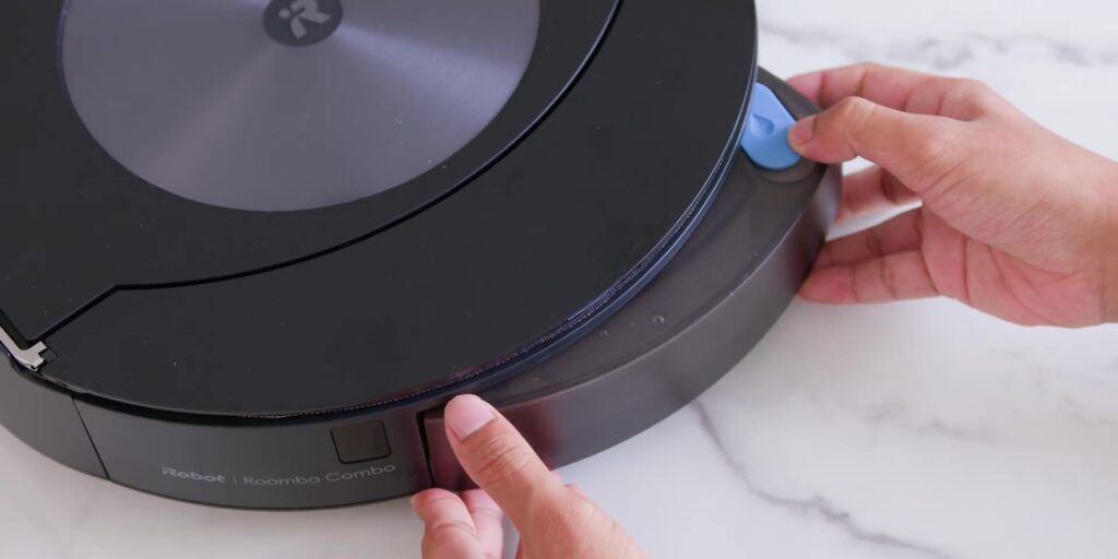 Auto-Retracting Mop?! 😲 iRobot Roomba Combo j7+: The Ultimate 2-in-1 Robot Vacuum 14 2.7 dust compartment