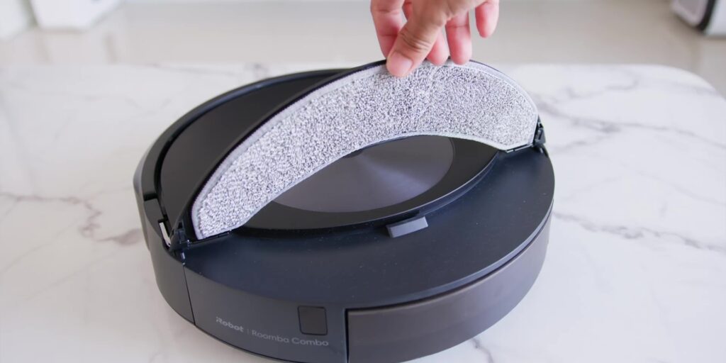 Auto-Retracting Mop?! 😲 iRobot Roomba Combo j7+: The Ultimate 2-in-1 Robot Vacuum 10 2.1 top flap mop