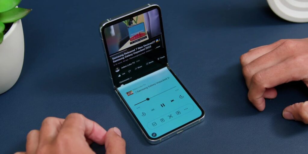 Samsung Galaxy Z Flip5: Flex Window’s HUGE Upgrade! | In-depth Review 31 4.6 music player